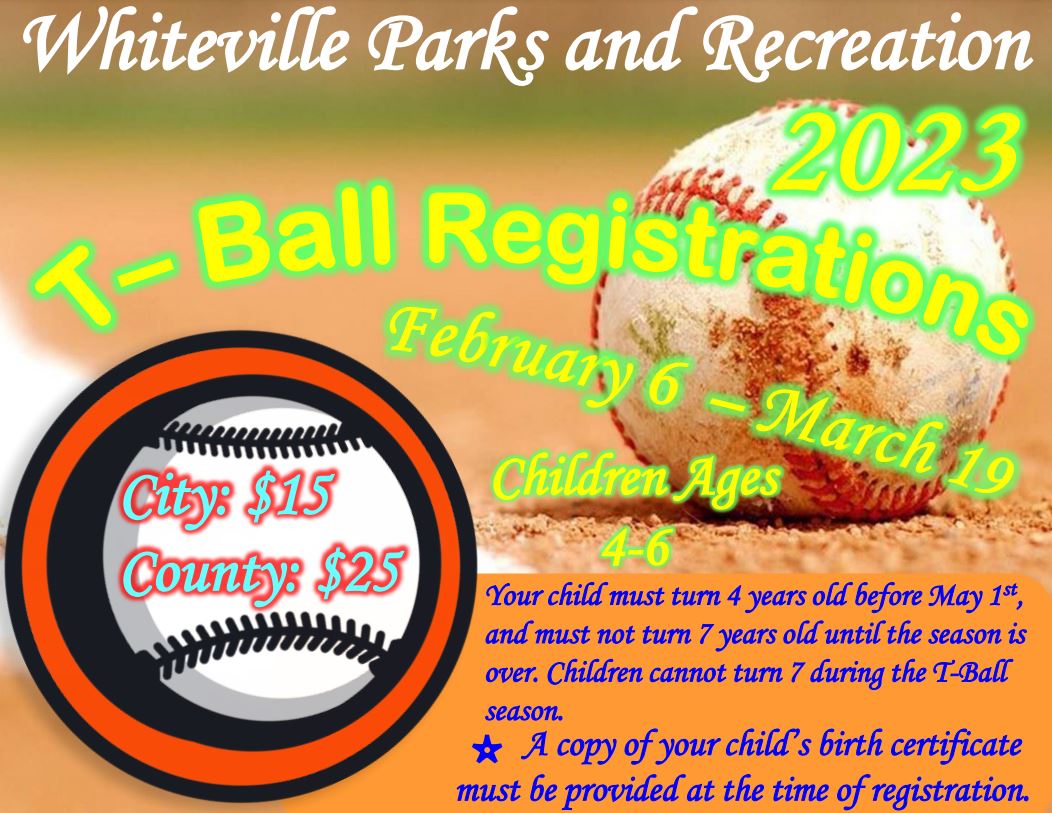 T-Ball Registrations
